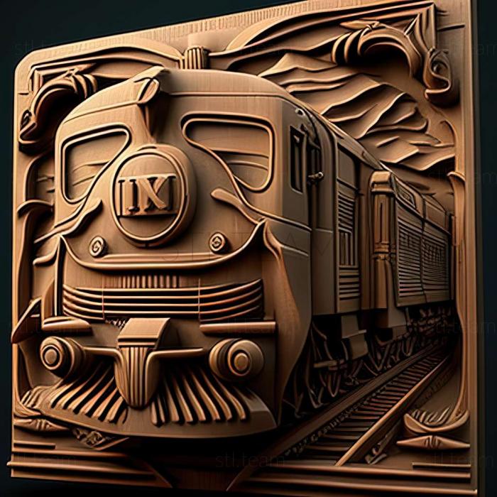 3D model Railworks 3 Train Simulator 2012 game (STL)